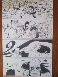 Hoffman, Mike - original page "Banner Test Sheet #1" | Catawiki