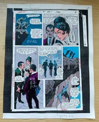 BATMAN RA’S AL GHUL #2 art original comic color guide NEAL ADAMS HORROR death | eBay US (Buy It Now)