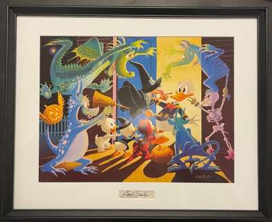 Carl Barks - Halloween in Duckburg | Catawiki