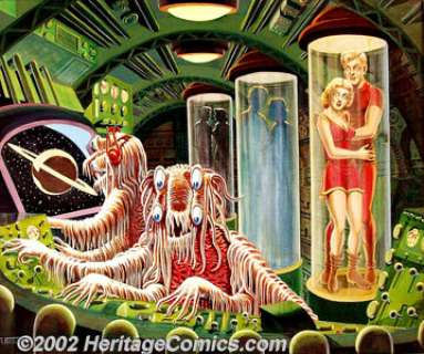 Al Feldstein - Weird Fantasy #8 - Revisited (1993). Al Feldstein was a prime mover in the success of EC. Feldstein - | Heritage