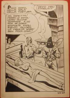 Luigi Sorgini - 114 Original page - Lucrezia #113 - "La mondana senza volto" - 1973 | Catawiki