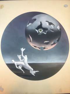 Thole, Karel - 1 Original colour drawing - L’Occhio dello Spazio | Catawiki