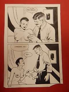 Gianfranco Giorgi - 30 Original page - Les Meufs #3 - "Les deux amies" - 1988