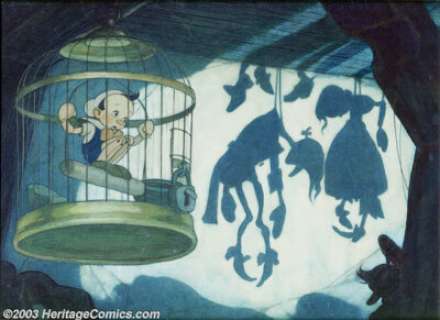 Gustaf Tenggren - Original Storyboard Art for Pinocchio (Disney, 1940). Born in Sweden in 1896, Gustaf Tenggren - | Heritage