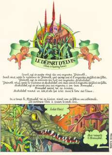 François Thomas | Croco Dream - le départ dÂ’Elvis - Planche 1 | De l’art sur la planche