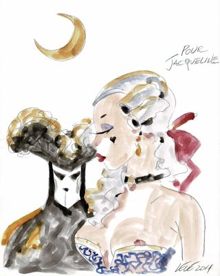 Lele Vianello - Lot 313 - Lunes vénitiennes en édition originale, agrémenté d’une dédicace. Proche de l’état neuf.