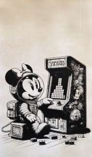 Æ (XX-XXI) - “Minnie Tetris”, (2023) - Collectible! Signed & numbered | Catawiki