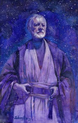 Joe Rubinstein | Obi Wan Kenobi / Alec Guinness Portrait | Joe Rubinstein