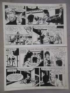 VANCE William (1935-2008) Bob Morane Planche 9 de l’album Guerilla… | misc / divers
