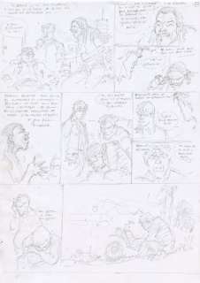 Hermann | Jeremiah, étude Ã  la mine de plomb de la… | Millon