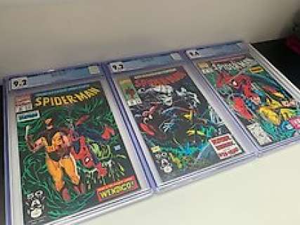 Spider-Man #9 #10 en #12 - Spider-Man - 3 Graded comic - 1991/1991 - CGC 9,2 | Catawiki