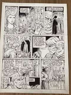 Swolfs, Yves - 1 Original page - Le Prince de la nuit T3 - Le Chasseur - 1994 | Catawiki