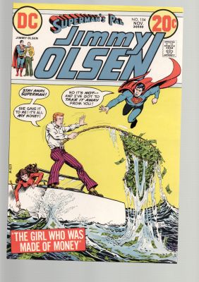 Superman’s Pal Jimmy Olsen #154 Comic Production Art Cover Proof Adler | Neat Stuff Vault