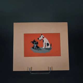 Pol RAB (1898-1933), dans le goût de Intimité Gouache sur… | misc / divers