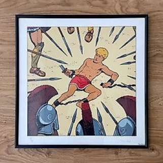 Martin, Jacques - 1 Silkscreen - Alix - Le Dernier Spartiate - 2002 | Catawiki