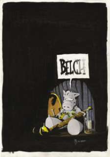 Dave Sim and Gerhard - Amazing Heroes #201 Cerebus Cover Original Art (Fantagraphics, 1992). Cerebus shares -