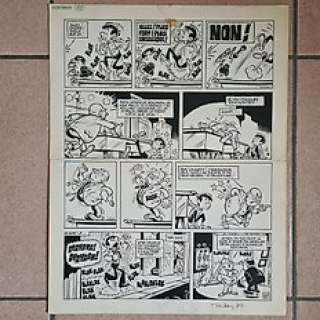 Hachel - 1 Original page - Benjamin - 1973 | Catawiki