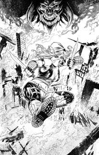 Mike Krome | "Robyn Hood: Hellfire #1" Cover Art | Mike Krome