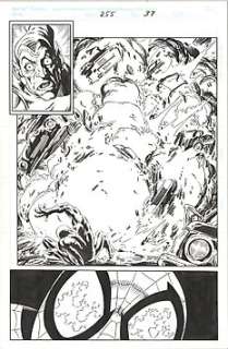 Luke Ross - 1 Original page - Spectacular Spider-Man - #255 | Catawiki