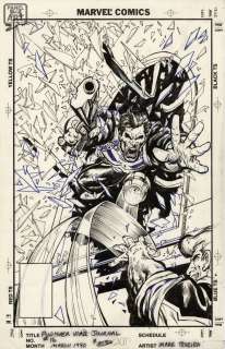 Mark Texeira - Punisher War Journal 16 Cover
