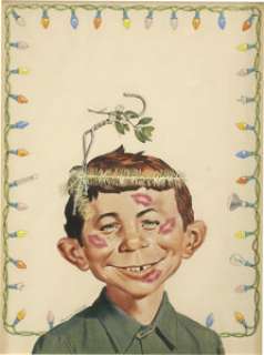 Norman Mingo Mad #92 Cover Painting Original Art (EC, 1965). Mad’s famous grinning mascot, Alfred E. - | Heritage