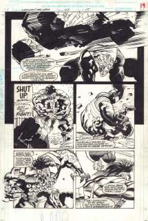 Harry Candelario, Tom Grindberg | Warlock And the Infinity Watch #24 P.15 / 19 - Adam Warlock Vs. Olik Action - 1994 Signed | Anthony’s Comic Book Art