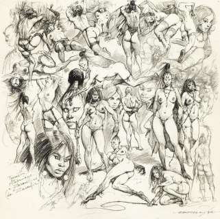 Buzzelli Guido - "Le donne di Zasafir", 1984