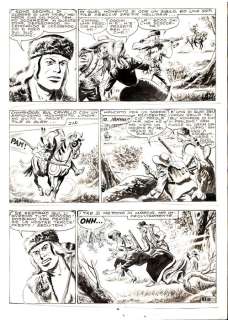 EsseGesse - 1 Original page - il Grande Blek #87 - "i razziatori rossi" - 1961 | Catawiki