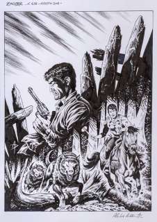Alessandro Piccinelli | Zagor - I vigilantes | Original cover art n. 688 | Art-Rite