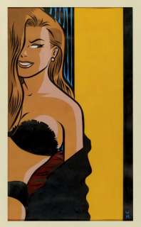 Walter Minus | Coulisse Illustration Ã  l’encre de chine, gouache et aquarelle, | Cornette de St Cyr