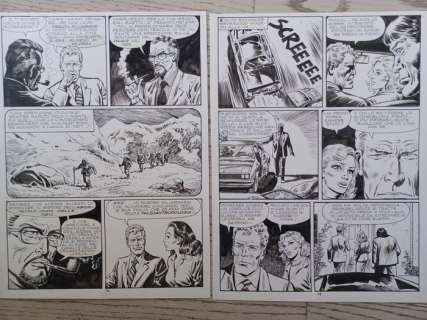 Bignotti, Franco - 2 Original page - Martin Mystère - n. 32 "L’uomo dei boschi" - 1984 | Catawiki