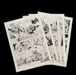 Busticchi e Paesani - 5 Original page - Universo Alfa - n.7 - Guerra futura 2104 - 2010 | Catawiki