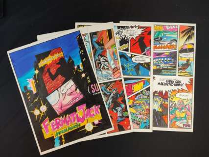 Mancini, Andrea - 4 Original page - Fermati Jack - Storia Completa - 1985 | Catawiki