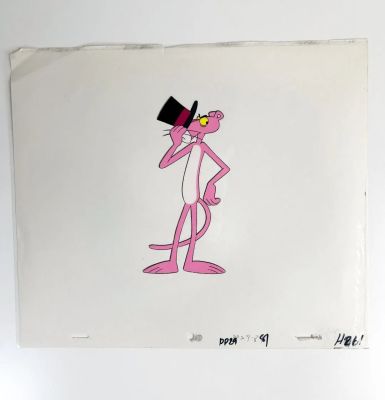 Lot 70 - La Panthère Rose (The Pink Panther), 1999 Dessin et cellulo à… | ArtFlow Enchères