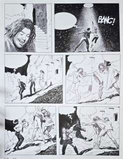 Manara, Milo - 1 Original page - Revolution - pag. 33 - 2000 | Catawiki