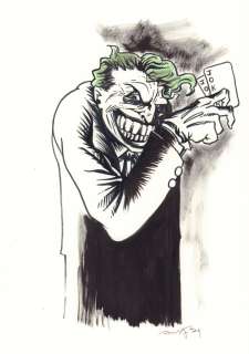 Andy Fish - Joker Commission - Signed