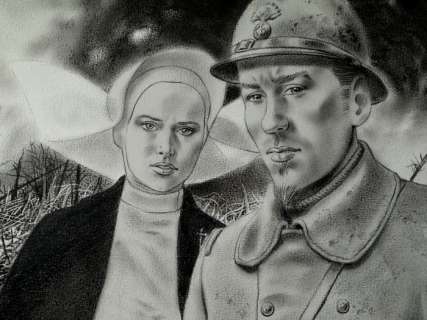 Mounier, Alain - 1 Original drawing - Ambulance 13 - Croix de sang - 2011 | Catawiki