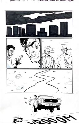 Raymar Brunson | Raymar Brunson - Ghost Man: Flesh and Bullets- Issue #2 Page # 2 | Panel Punk Comics Originals