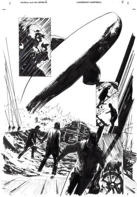 Laurence Campbell | Hellboy & The B.P.R.D.: The Ghost Ships Of Labrador - #2 Page 8 | Kinetic Collectibles