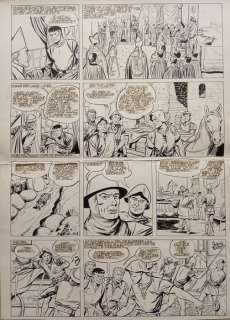 Forton, Gérald - 1 Original page - Les histoires de l’Oncle Paul - Le Libérateur de la Patrie - 1955 | Catawiki