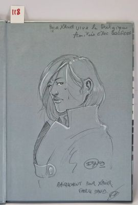 Lot 118 - Dédicace : Bourgier Eric, Live War Heroes E.O. dédicacée | misc / divers