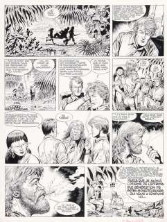 Paape | Â Luc Orient, planche n°29 Ã  l’encre de Chine… | Millon