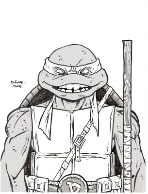 Davey Deforne | Davey DeForne - Teenage Mutant Ninja Turtles Turtles Donny | Panel Punk Comics Originals