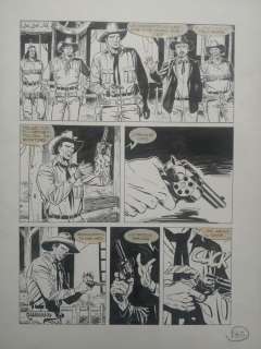 De Angelis, Roberto - 1 Original page - Tex - Speciale n. 18 - Ombre nella Notte - 2004 | Catawiki