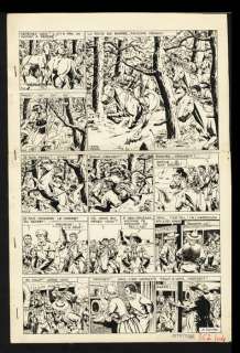 Le Rallic, Etienne - 1 Original page - David Crockett - 1958 | Catawiki