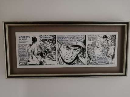 Romero, Enric Badia - 1 Bande dessinée originale - Modesty Blaise - The Killing game - 2000 | Catawiki