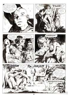 Dotti, Maurizio - 5 Original page - Dampyr #6 - "La costa degli scheletri" - 2000 | Catawiki