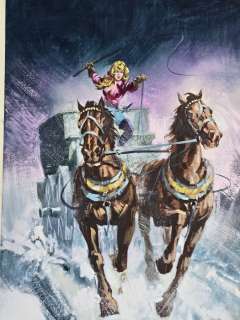 Studio Rosi - 1 Original cover - Isa gigante n° 26 - Copertina originale "In mezzo alla bufera" | Catawiki