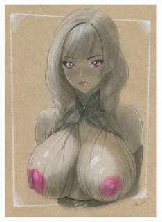 Wawrzaszek, Edward - 1 Original colour drawing - Les pin-up d’Edward - 2024 | Catawiki