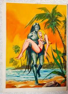 Valcarenghi, Rodolfo - 1 Original cover - Jacula Collezione serie #15 - L’Amente venuto del mare - 1974 | Catawiki